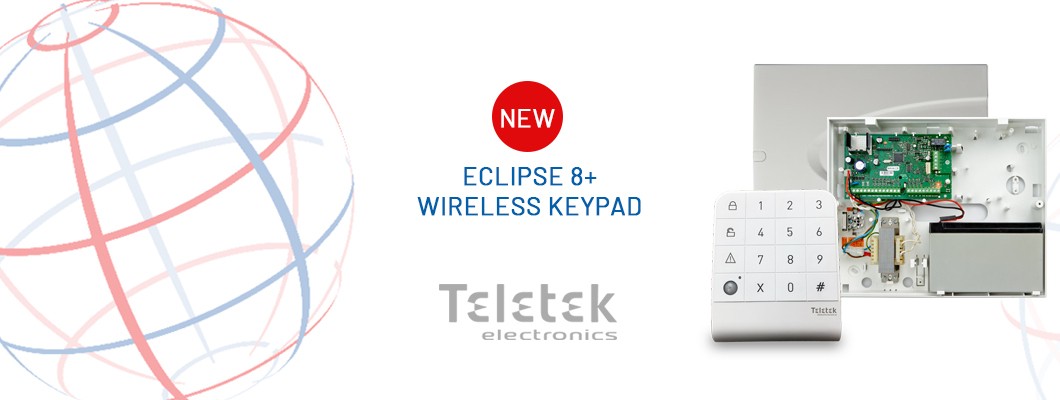 Noul panou Eclipse 8+ si tastatura Wireless de la Teletek pentru sistemele de alarmă impotriva intrusilor