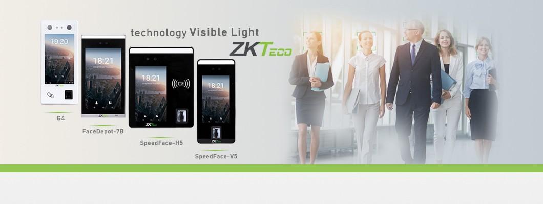 Cel mai nou sistem de identificare facială de la ZKTeco, numit Visible Light