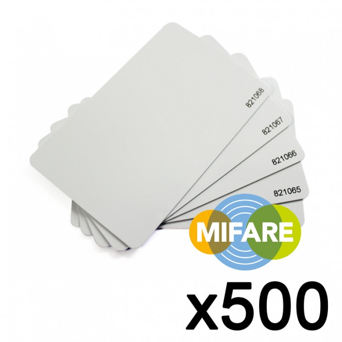 Бесконтактная карта с чипом MIFARE (с номером), 13.56 Mhz (500 Шт)
