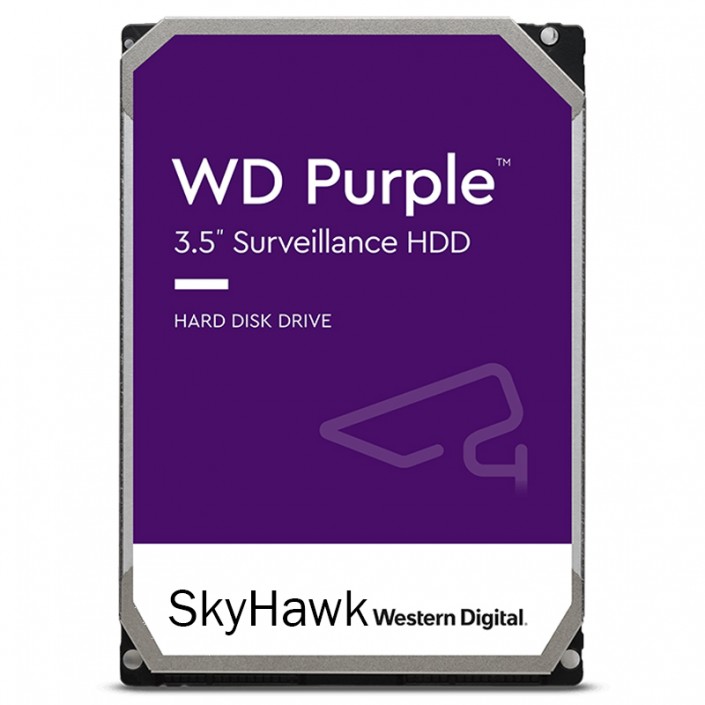 Hard Disk 2 Tb Western Digital Purple Surveillance WD20PURX, SATA, 64Mb, 3.5 inch