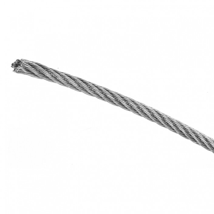 Cablu de otel 2mm, max. 240Kg, DIN: 3055