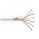 Cablu alarma ecranat Elan Galaxy 50 (6X0.22 SHIELD), CCA (40%), 6 fire, 1m