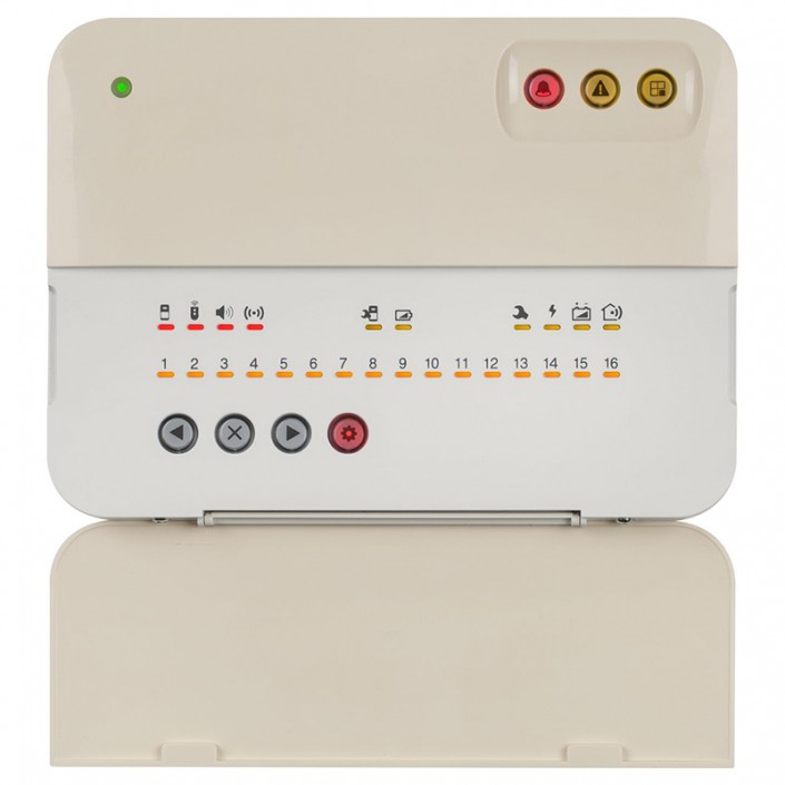 Centrala alarma antiefractie fara fir Teletek BRAVO EXT, Max. 16 Zones/16 Devices, Led, 85dB, GPRS/PSTN (Optional), Battery, EN50131 GRADE 2 Class II