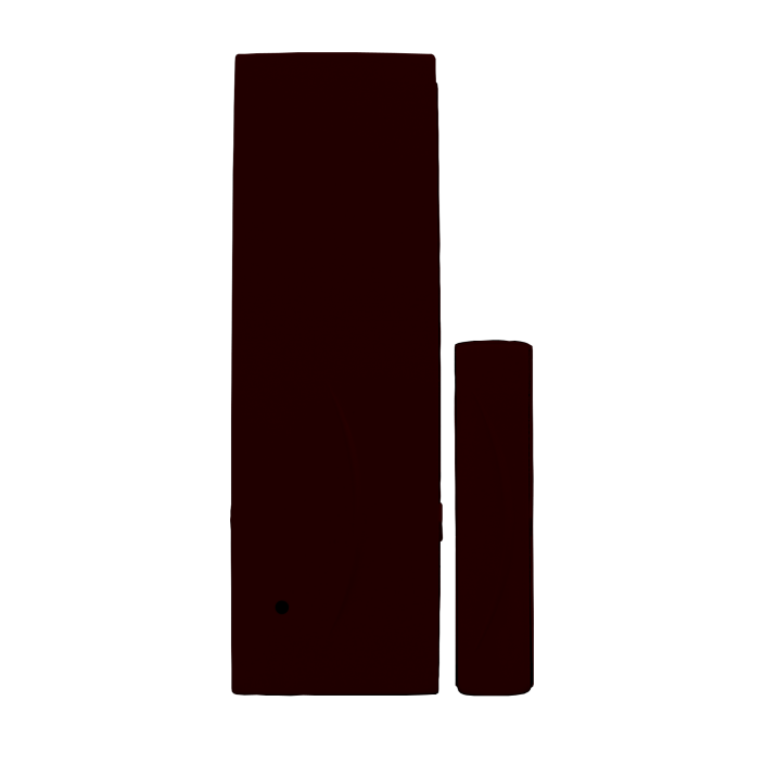 Senzor magnetic fara fir Teletek BRAVO MC Brown, Battery, EN50131 GRADE 2 Class II