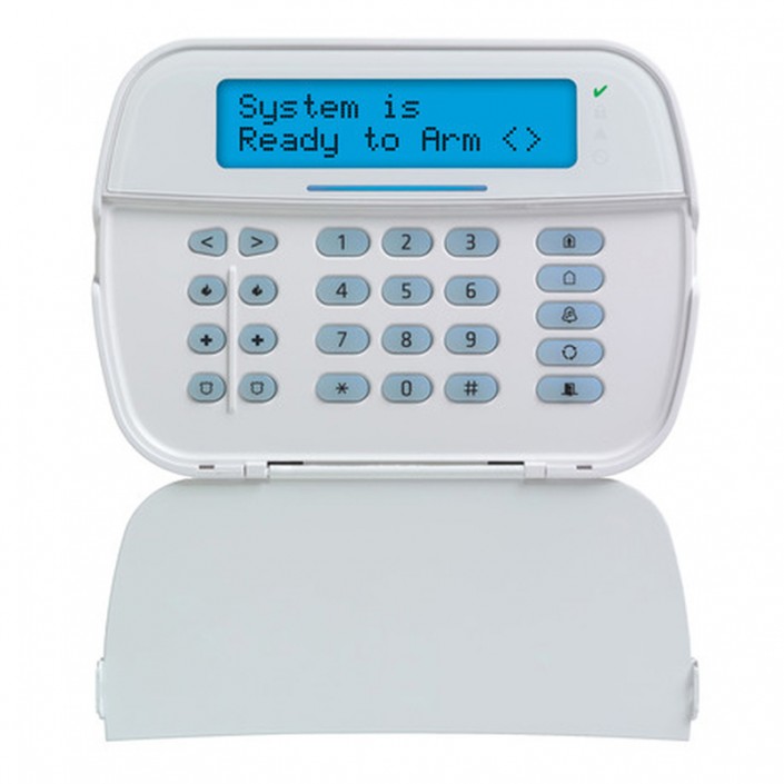 Tastatura alarma antiefractie DSC Neo HS2LCDEE3 N (ROM), LCD, up to 128 zones, pentru Power Series Neo