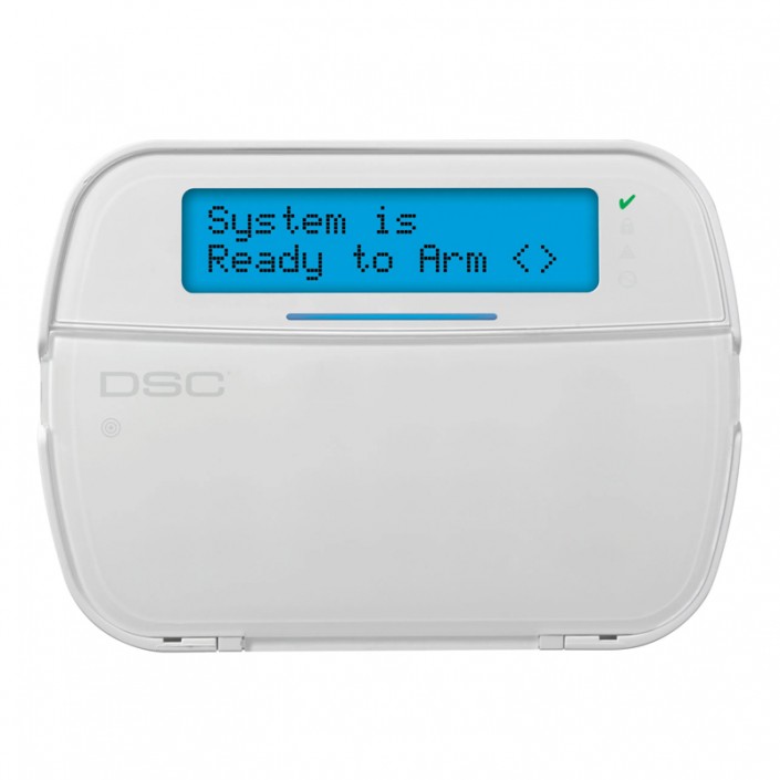 Tastatura alarma antiefractie fara fir DSC Neo HS2LCDRFP8E1 N, LCD, up to 128 zones, pentru Power Series Neo