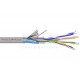 Cablu de date Elan FTP, Cat.5e (4X2X24AWG), Cupru (100%), 1m