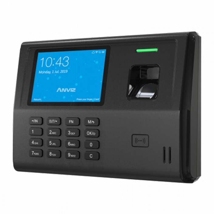 Terminal biometric de control acces Anviz EP300 Pro, Fingerprint, RFID (Em Marine), Max 3000 Users, Ethernet, USB Host, MiniUSB