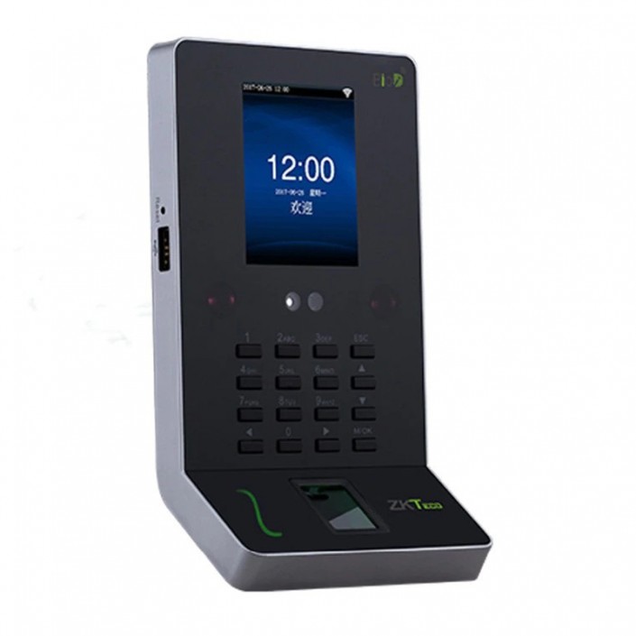 Terminal biometric de control acces ZKTeco MultiBIO 600 (ID), Face, Card, LCD, WiFi, RS485