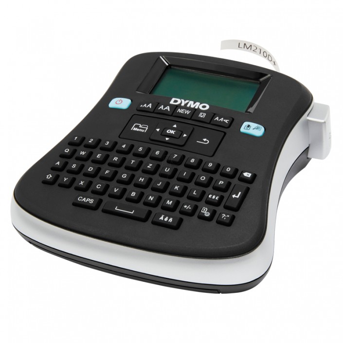 Imprimanta mobila pentru marcare Dymo Label Manager 210D+ (EN), Qwerty, 6-12mm, 180dpi, 6xAA