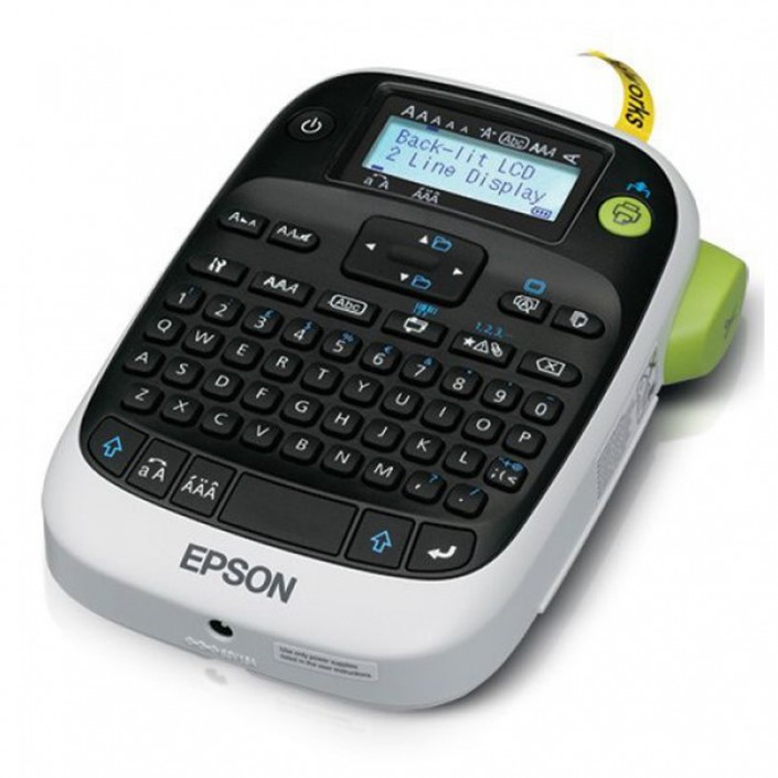 Imprimanta mobila pentru marcare Epson LabelWorks LW-400, Qwerty, 6-18mm, 6mm/s, 180dpi, 6xAAA