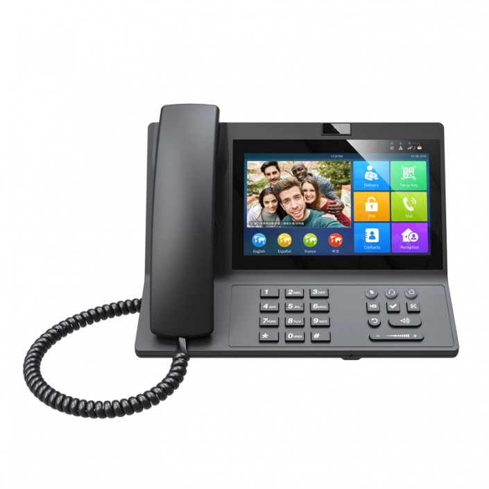 Telefon IP Akuvox VP-R49G, 7 Inch LCD Touch, WiFi, BT, 2xRJ45, HDMI, Type-C, PoE, Android