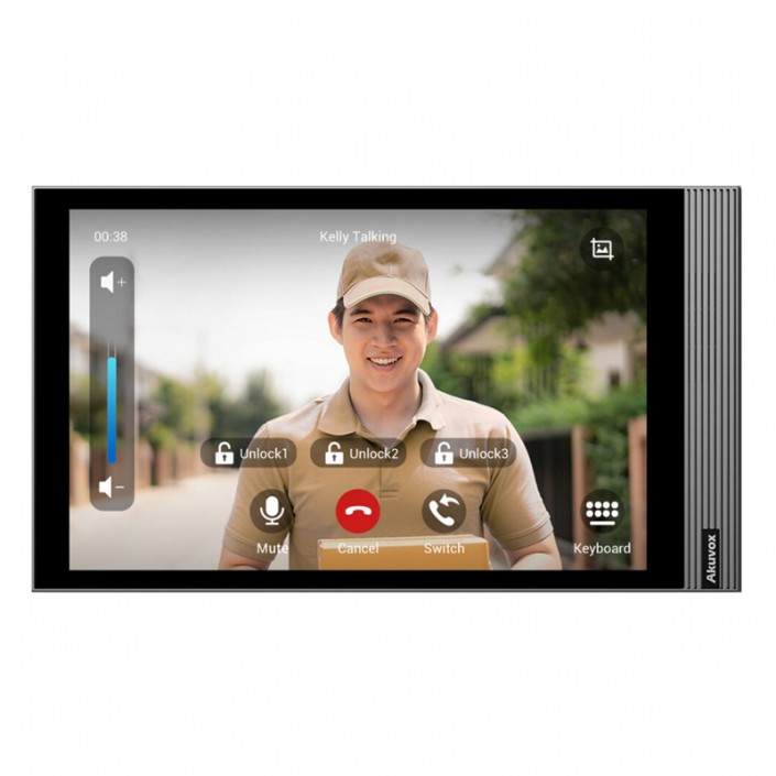 Панель управления Akuvox S563W, 8 inch LCD Touch, BT, WiFi, PoE, Android