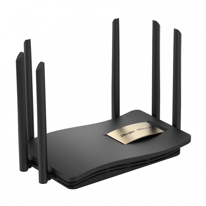 Router fara fir Ruijie Reyee RG-EW1200G Pro Mesh WiFi, 4x6dBi, 2.4/5GHz, max. 867Mbps, 3xLAN, 1xWAN, Cloud Managed