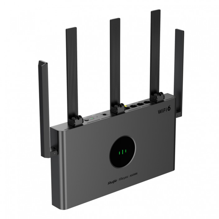 Router fara fir Ruijie Reyee RG-EW3000GX PRO Mesh WiFI, WiFi 6, 2.4/5GHz, max. 2400Mbps, 3xLAN, 1xWAN, Cloud Managed