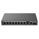 Switch PoE Ruijie Reyee RG-ES210GS-P, 8xPoE, 2xUpLink, 1xSFP (combo), max. 120W, Cloud Managed Layer 2