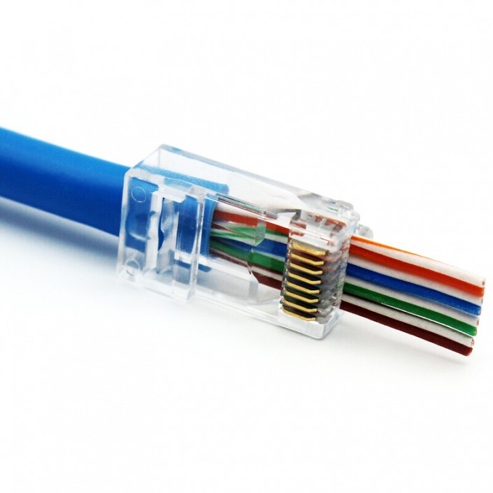 Разъем RJ-45 EZ, UTP/FTP