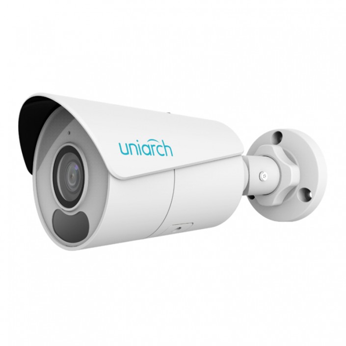 IP камера Uniarch IPC-B128-APF28KM, 8MP, Ultra 265, 2.8mm, IR30m, Mic, mSD, PoE, IP67