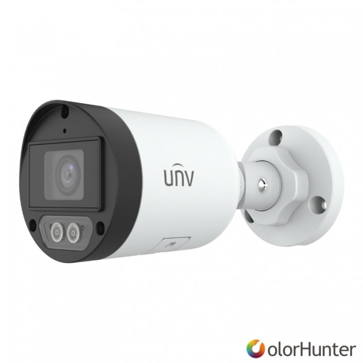 Camera IP Uniview IPC2124LB-AF28K-DL, 4MP, 2.8mm, IR30m, White Light 30m, Mic,mSD, PoE, IP67