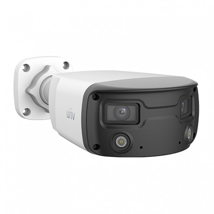 Camera IP Uniview IPC2K24SE-ADF40KMC-WL-I0, 4MP, 4mm, WLight 30m, Mic, Speaker, mSD, PoE, IP67