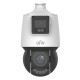 Camera IP Speed Dome Uniview IPC94144SFW-X25-F40C, 4MP+4MP, Ultra 265, 4.8-120mm, PTZ, IR100m, Speaker, MicroSD, POE, IP66