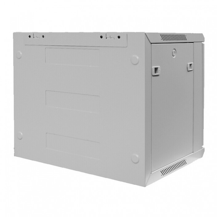 Dulap pentru server 12U, 19-inch, 600x400mm, Glass Door, Grey