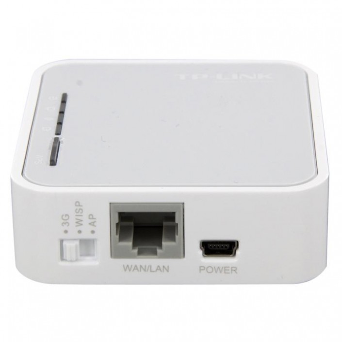 Router fara fir TP-LINK TL-MR3020, 150Mbps, 2.4GHz, 1xLAN/WAN, 3G/4G, Mini USB (Power), USB2.0 for Modem