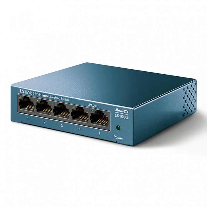 Switch TP-LINK LS105G, 5 port, 10/100/1000Mbps, Metal case