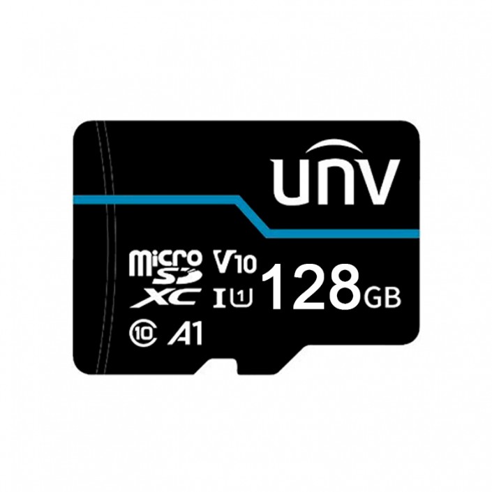 Card de memorie MicroSD Uniview TF-128G-T-L-IN Blue, 128Gb, (R/W:80/20MB/s)