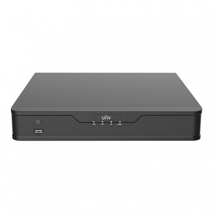 NVR Uniview NVR301-04B, 4Ch, 2Mp, Ultra 265, 1xHDD, Mini 1U