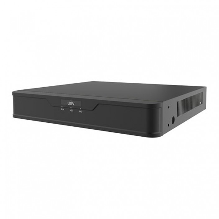 NVR Uniview NVR301-08X, 8Ch, 8Mp, Ultra 265, 1xHDD, 1U
