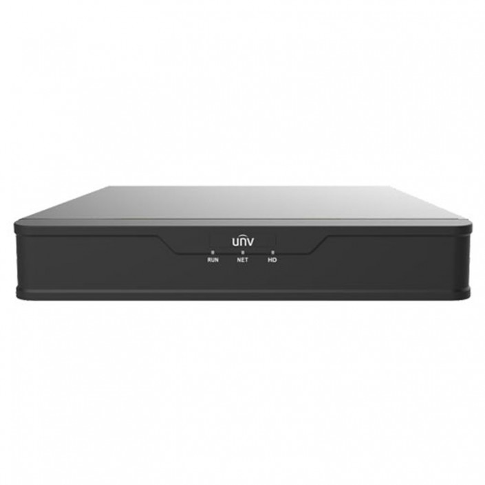 NVR Uniview NVR301-08X, 8Ch, 8Mp, Ultra 265, 1xHDD, 1U