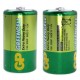 Baterii GP Batteries Greencell 13 G U2 (D, R20), Zinc Cloride, 1.5V, 6100mAh, 2 Pcs.