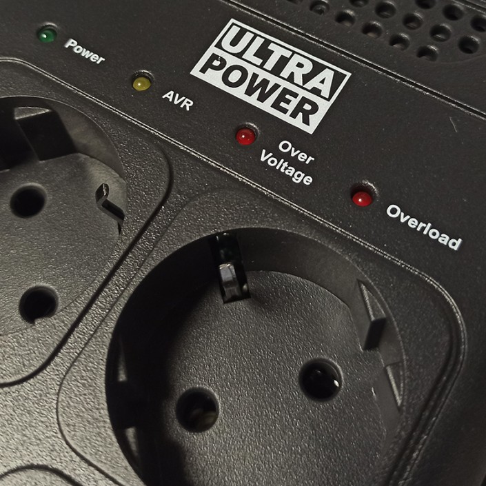 Stabilizator de tensiune Ultra Power AVR-1008, 800VA (480W)