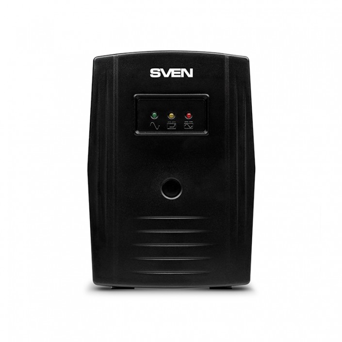 Sursa de alimentare neintreruptibila UPS SVEN Pro 800, 800VA (480W), LED, AVR, Line Interactive