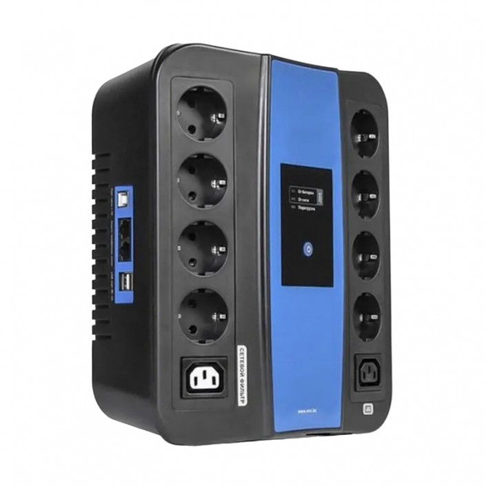 Sursa de alimentare neintreruptibila Ultra Power 650VA (360W), AVR, Plastic Case