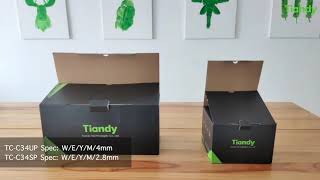 Tiandy Color Maker TC-C34SP, TCC34UP | Unboxing - SAFE24.md