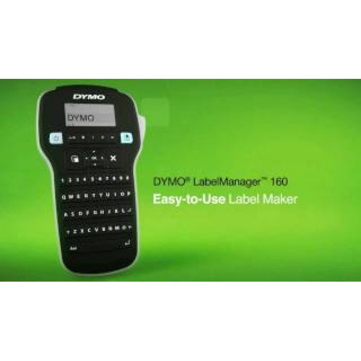 Imprimanta mobila pentru marcare Dymo Label Manager 160P, Qwerty, 6-12mm, 12mm/s, 180dpi, 6xAAA