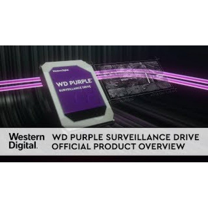 Жесткий диск 8 Tb Western Digital Purple Surveillance WD85PURU, SATA, 256Mb, 3.5 inch